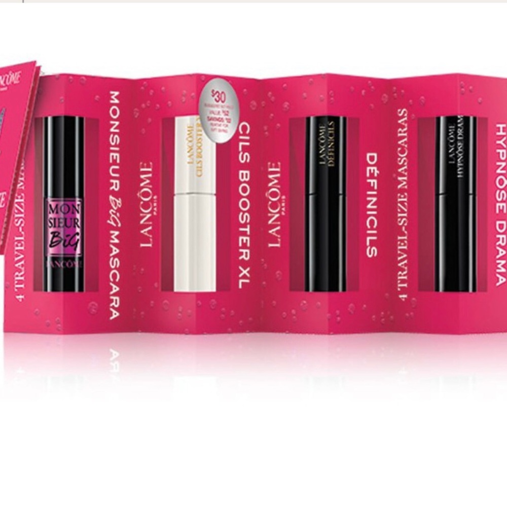 Lancôme 4 travel size mascaras NWT